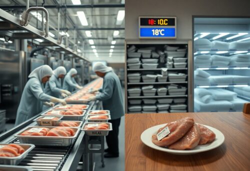 From Frozen Food Factory to Your Table – The Journey of Halal Sejuk Beku Products